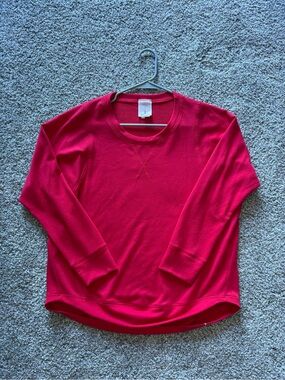 Freeloader Bright Red Crewneck Top